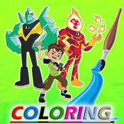  Ben 10 Coloring